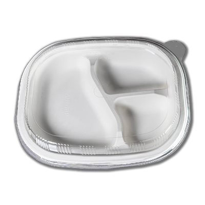 L3C 3格紙塑餐盒